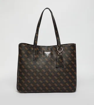 MERIDIAN Monogram Patterned Tote Bag