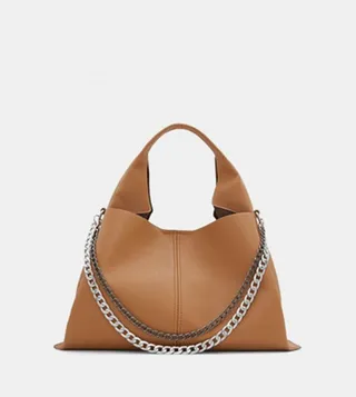 HERMETICA Chain Accent Bucket Bag