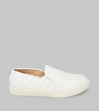 ECENTRCQ Quilted Slip-On Shoes