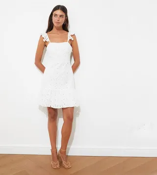 Frilly Brode Dress