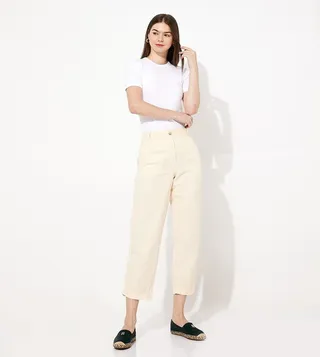 Organic Cotton Slim Fit Pants