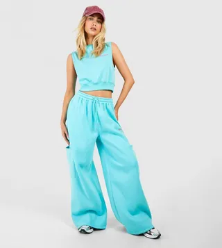 Dsgn Studio Script Cargo Pocket Sweatpants
