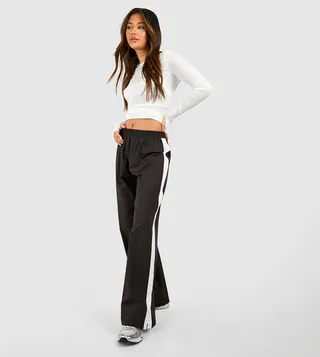 Striped Detail Trousers