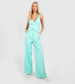 Tall Woven Pinstripe Tailored Trousers