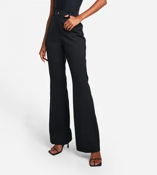 Tall Woven Tailored Fit and Flare Trousers