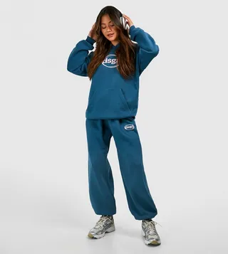 DSGN Studio Printed Oversized Cuffed Joggers