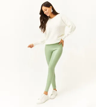 Faux Leather Leggings