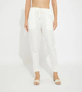 Aero Girl's Drawstring Waist Woven Pants