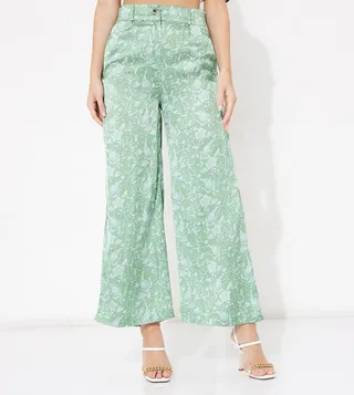 Aero Girl's Printed Wide Leg Pants