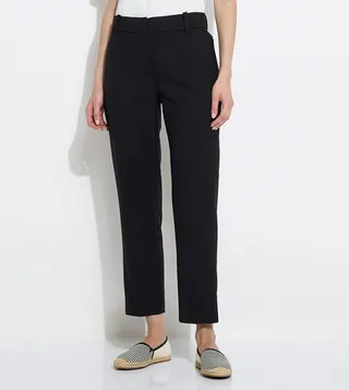 Solid Straight Fit Pants