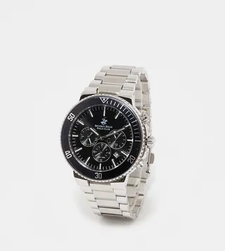 Stainless Steel Analog Watch