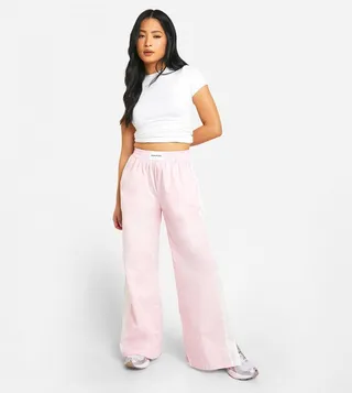 Petite Textured Dsgn Studio Trousers
