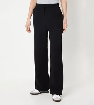 Double Button Detail Trousers