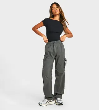 Toggle Pocket Detail Cargo Trouser