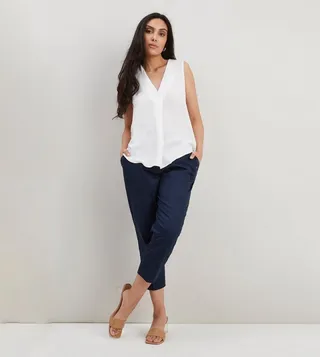 Stretch Crop Trousers
