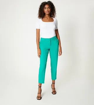 Slim Ankle Grazer Trousers
