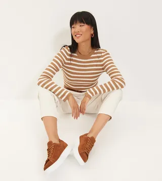 Basic Striped Sweater