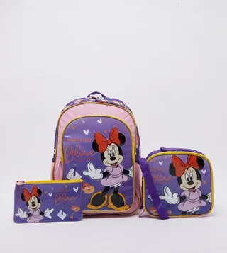  Minnie Mouse Believe You Can 16 inches 3in1 Box Set with Backpack