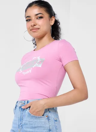 Crew Neck Logo T-Shirt