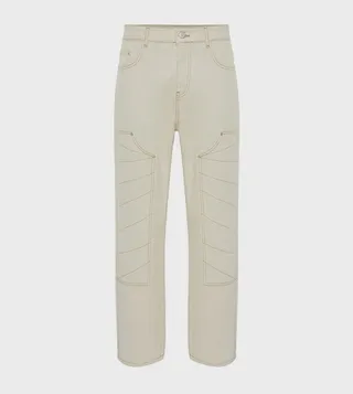 Embroidered 90'S Straight Fit Jeans