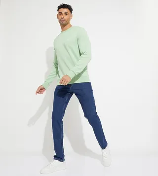 Washed Slim Fit Jeans
