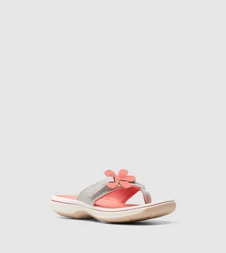 BrinkleyArlaK. Floral Applique Sandals