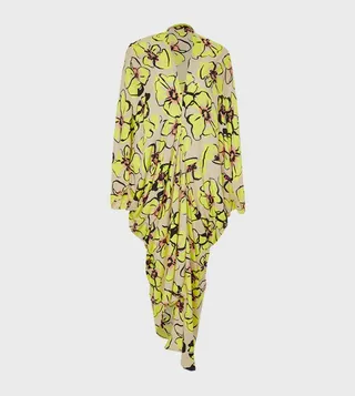Floral Printed Oversized Maxi Dress