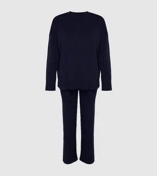 Ribbed Long Sleeves Co-Ord Set
