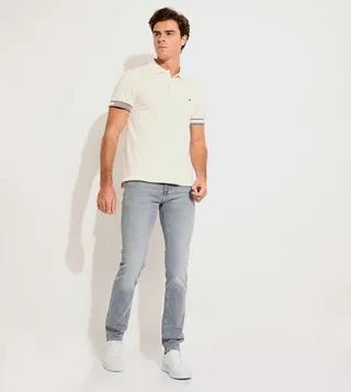 BLEECKER Washed Slim Fit Jeans