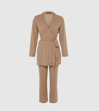 Relaxed Fit Long Sleeves Co-Ord Set