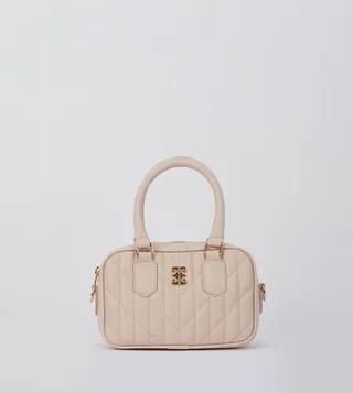 Quilted Top Handle Bag