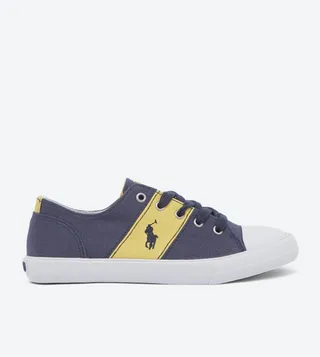 Cotton Casual Footwear For Boys - Navy-Blue