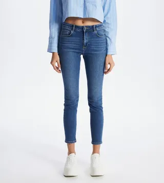 Faded Skinny Fit Jeans