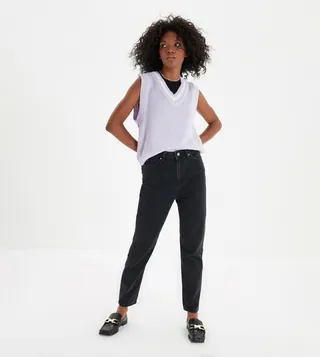 High Rise Mom Jeans
