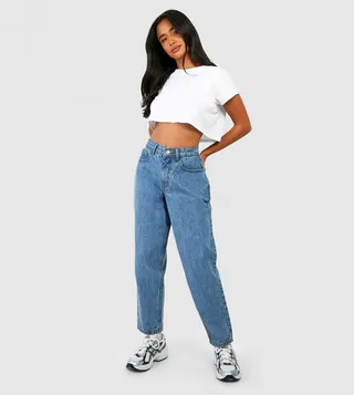 High Rise Mom Fit Jeans