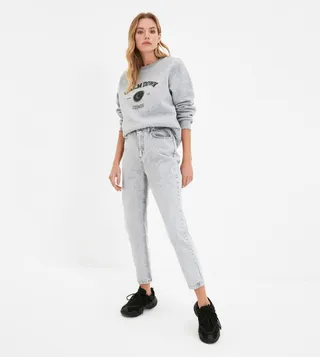 High Waist Mom Jeans