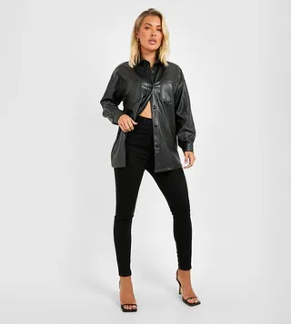 Butt Shaper High-Rise Stretch Skinny Fit Jeans