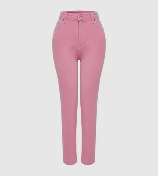 High Waist Mom Fit Jeans