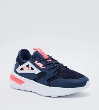 Mesh Lace Up Running Shoes