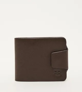 Textured Bi-Fold Wallet