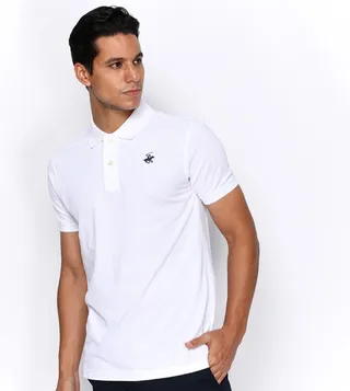 Solid Core Short Sleevess Polo T-Shirt