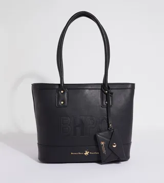 Logo Detail Tote Bag with Coin Pouch
