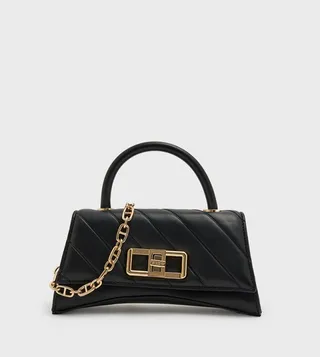 LANDENASSI Quilted Mini Bag