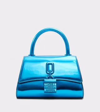 Solveig Snap Lock Handheld Bag with Sling