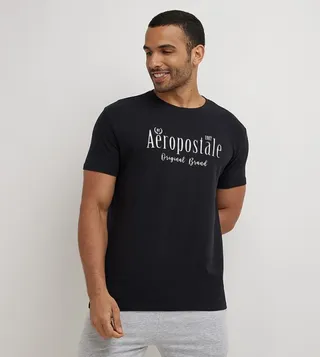 Aero Men's Logo Printed T-Shirt