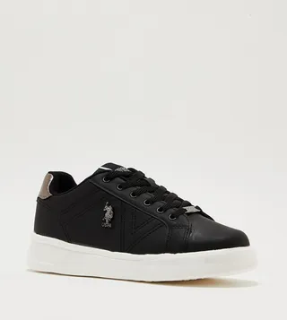 EXXY 3FX Logo Detail Low Top Sneakers
