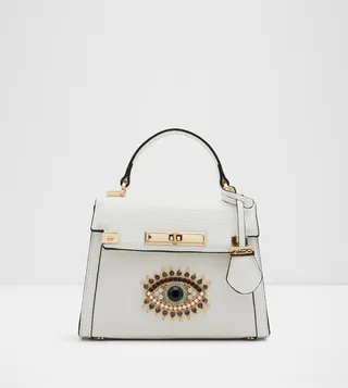 JAVANANY Evil Eye Embellished Handheld Bag