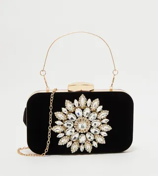 Embellished Clutch Bag