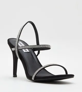 WISE-R Embellished Open Toe Heel Sandals