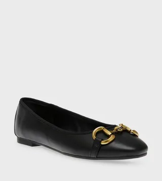 GLENICE Metal Detail Ballerinas